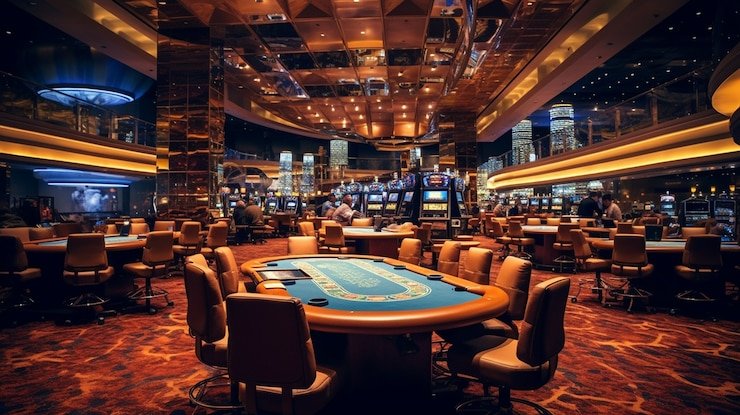 Antarmuka meja blackjack live SA Gaming dengan dealer profesional dan area taruhan interaktif